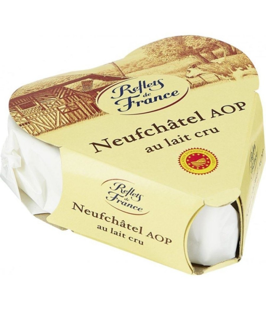 FROMAGE NEUFCHATEL AU LAIT CRU AOP 200G
