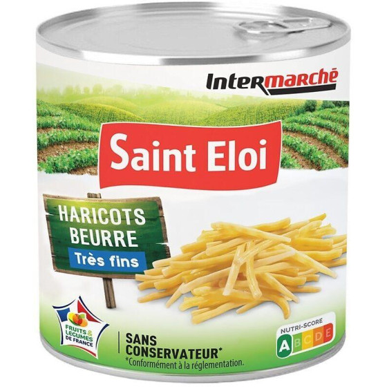 HARICOTS BEURRE TRES FINS SAINT ELOI 800G