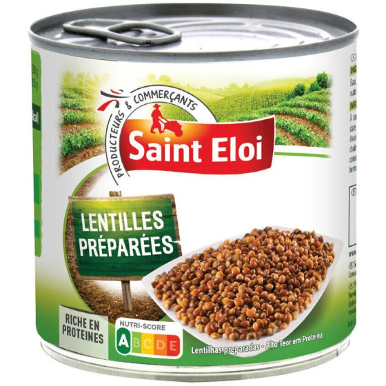 LENTILLES PREPAREES SAINT ELOI 530G