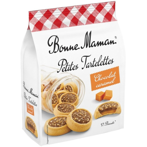 PETITES TARTELETTES CHOCOLAT CARAMEL BONNE MAMAN 250G