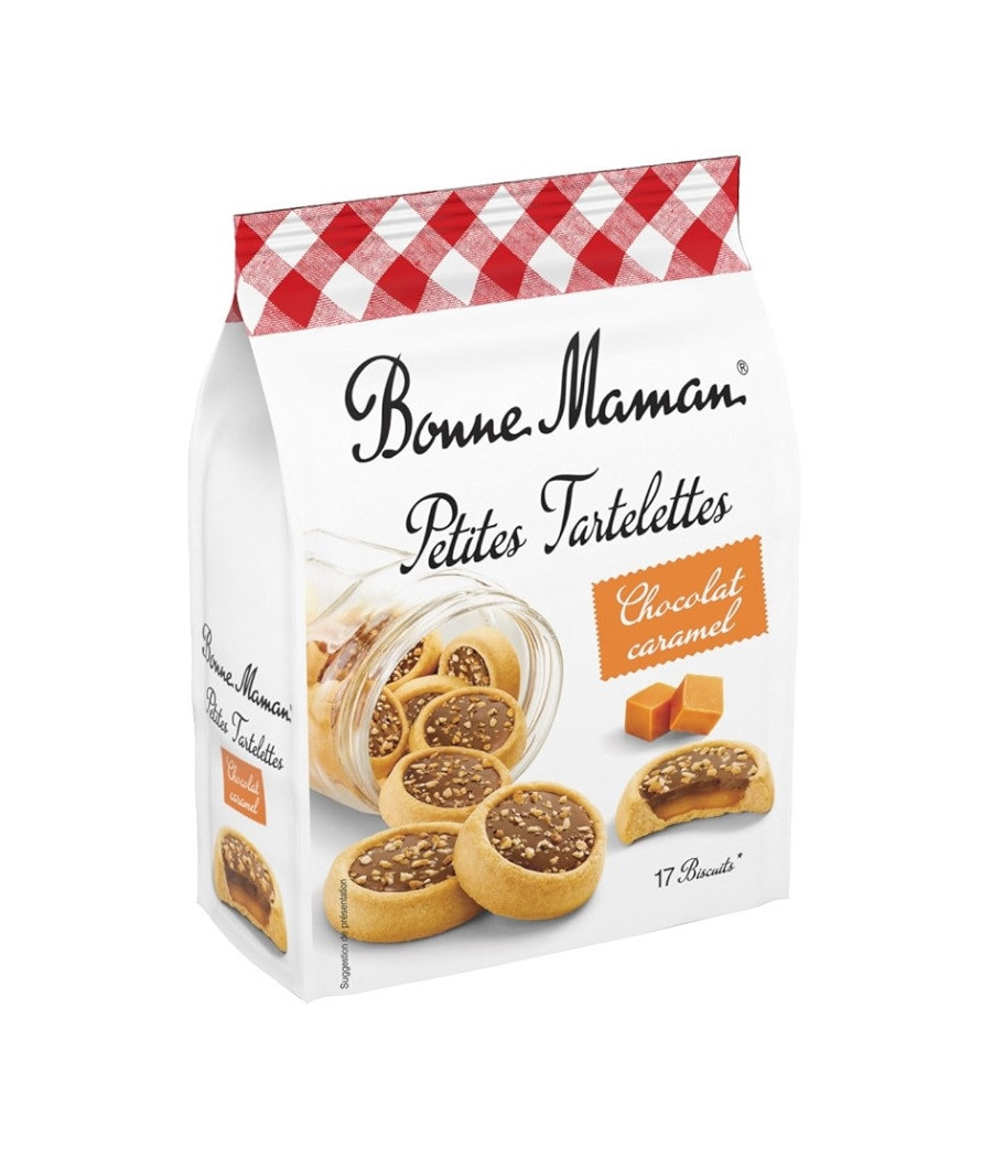 PETITES TARTELETTES CHOCOLAT CARAMEL BONNE MAMAN 250G