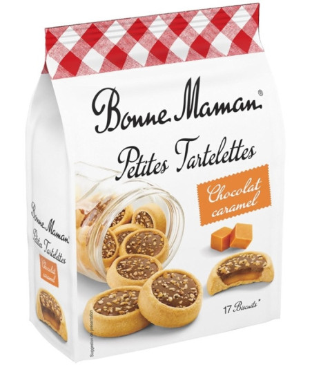 PETITES TARTELETTES CHOCOLAT CARAMEL BONNE MAMAN 250G