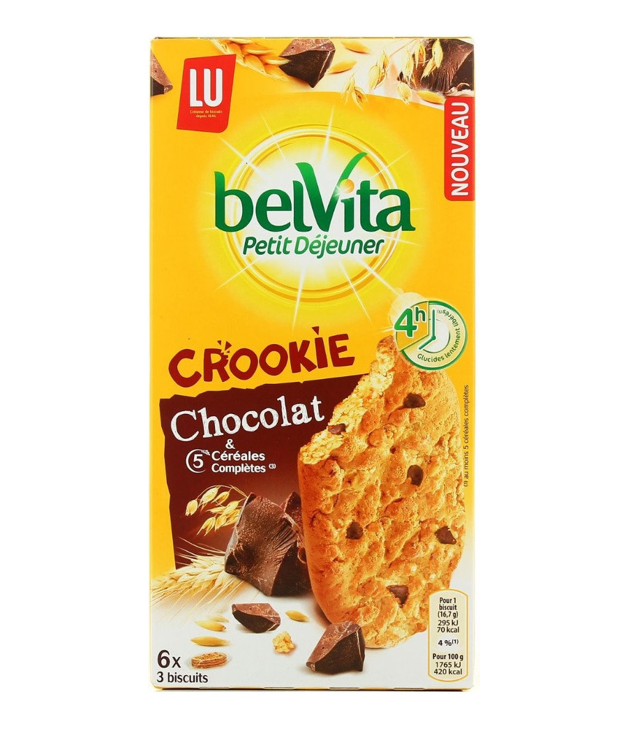CROOKIE CHOCOLAT BELIVITA 300G