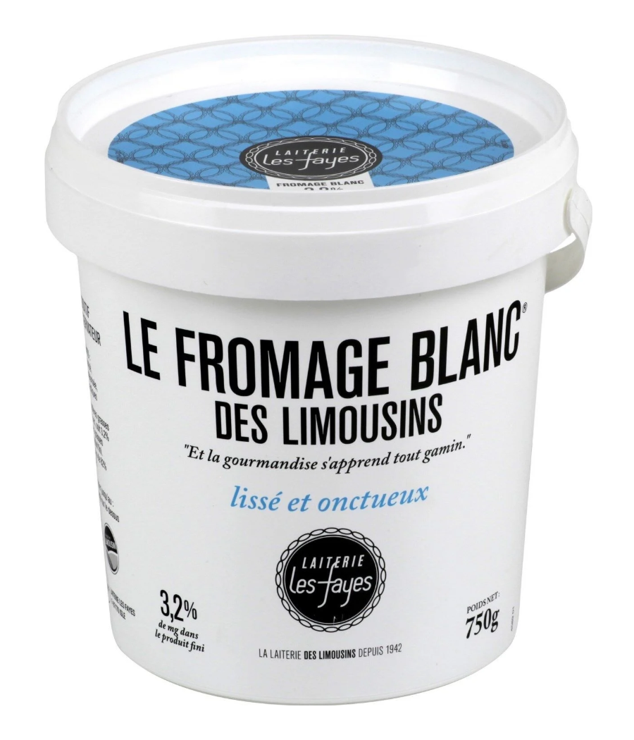 LE FROMAGE BLANC DES LIMOUSINS 750 G