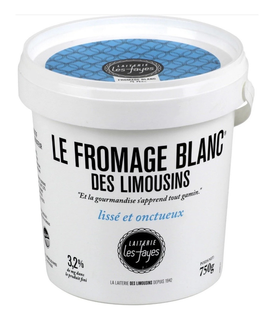 LE FROMAGE BLANC DES LIMOUSINS 750 G