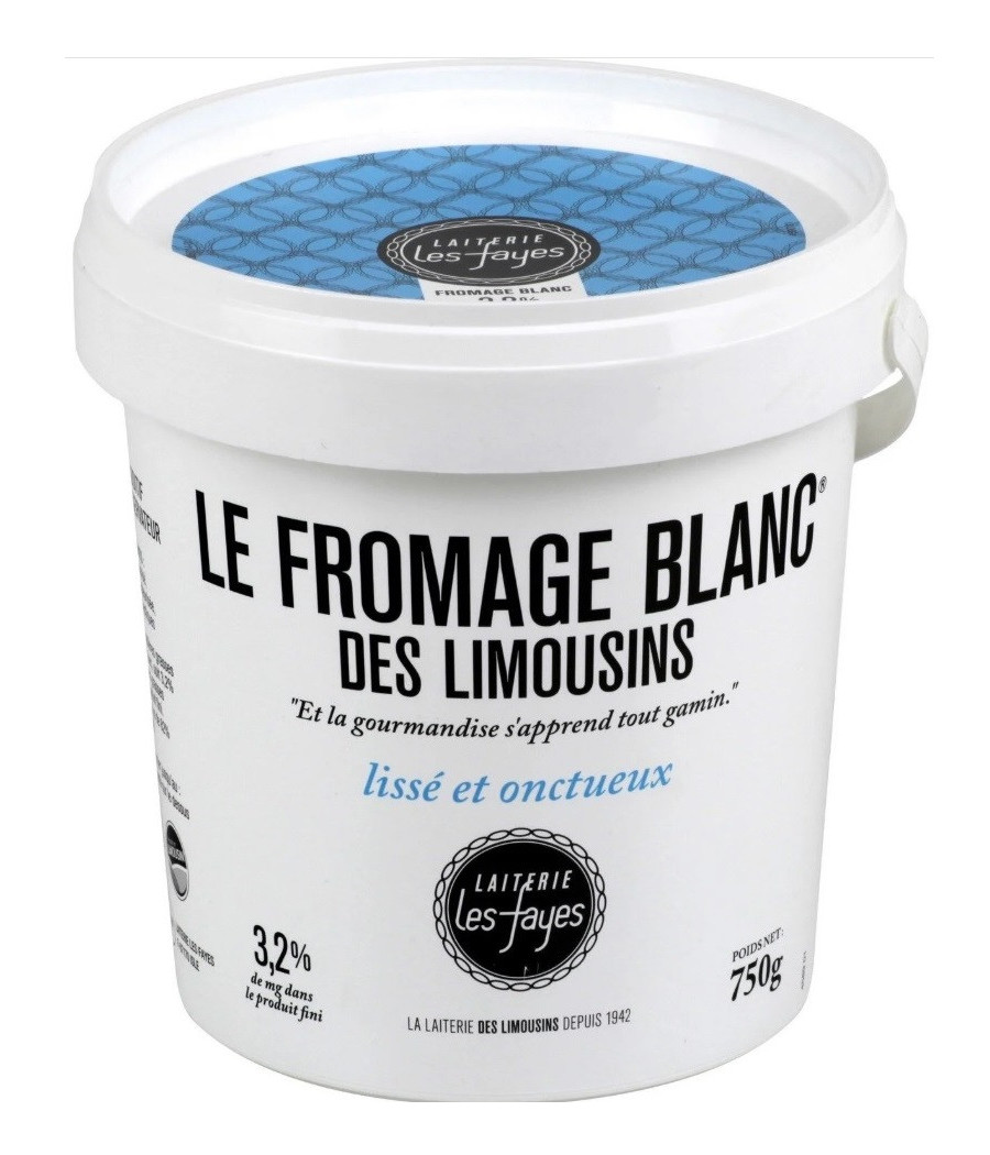 LE FROMAGE BLANC DES LIMOUSINS 750 G