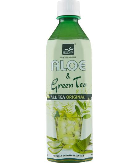 BOISSON A L'ALOE VERA THE VERT TROPICAL 50CL