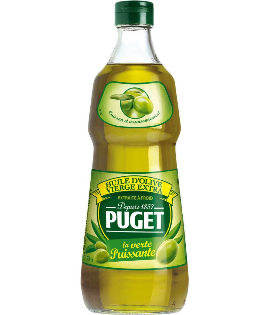 HUILE D'OLIVE VERTE PUISSANTE 7 PUGET 75CL