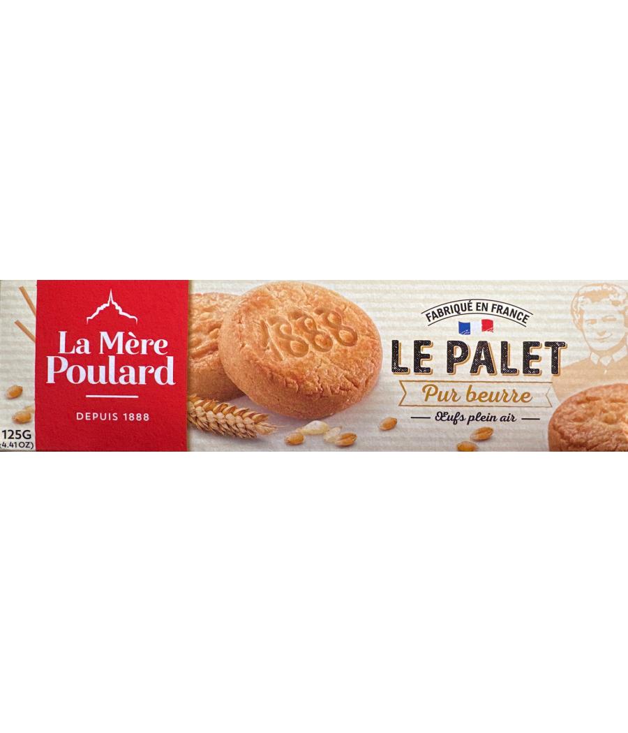 LE PALET PUR BEURRE LA MERE POULARD 125G