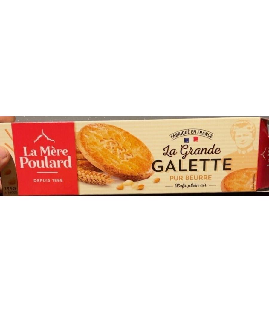 LA GRANDE GALETTE PUR BEURRE LA MERE POULARD 135G
