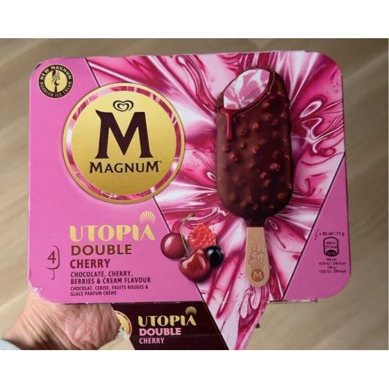 MAGNUM UTOPIA DOUBLE CHERRY 4 X 71 G