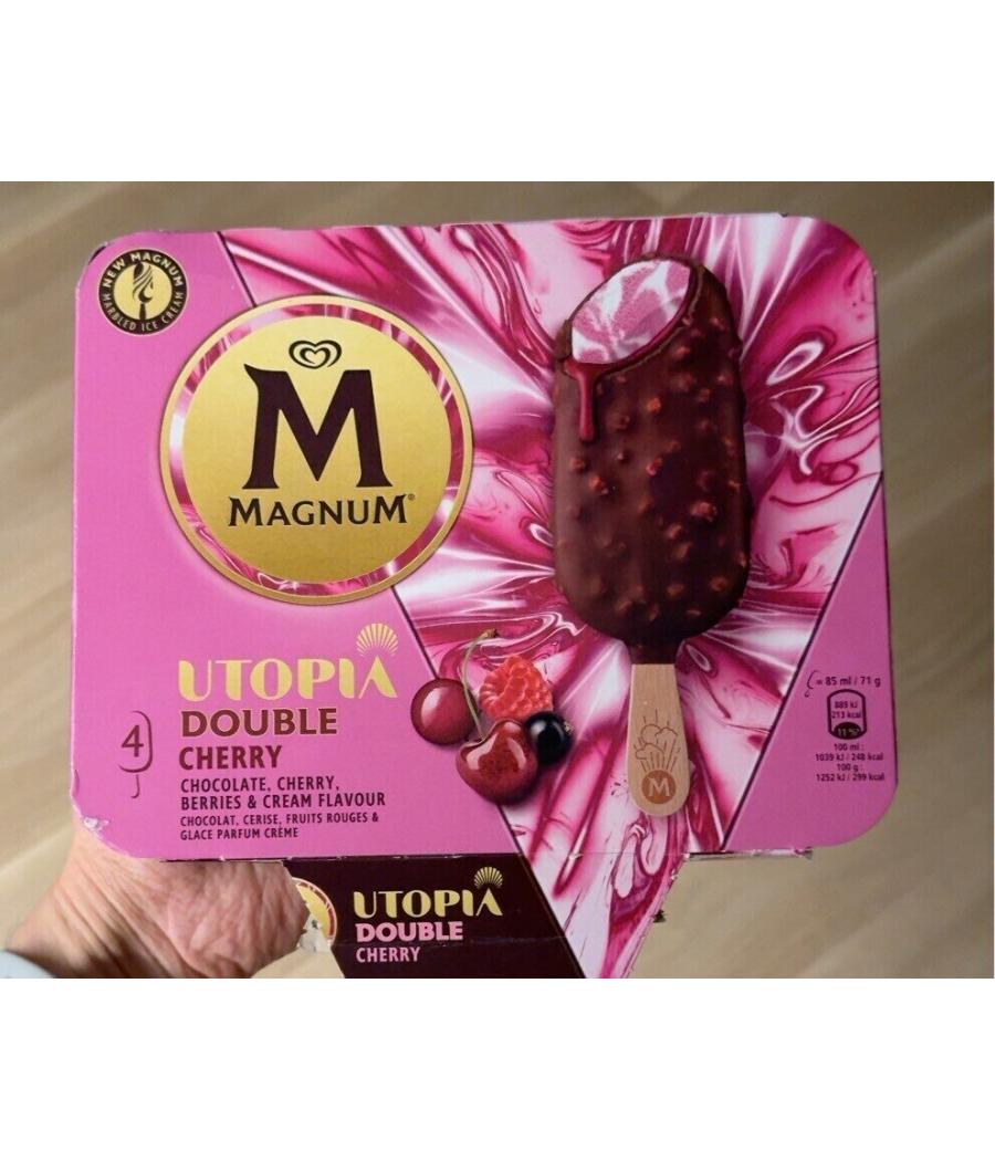 MAGNUM UTOPIA DOUBLE CHERRY 4 X 71 G
