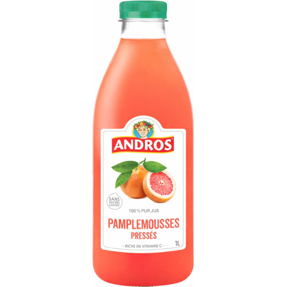 JUS DE PAMPLEMOUSSES ROSES PRESSES 1L
