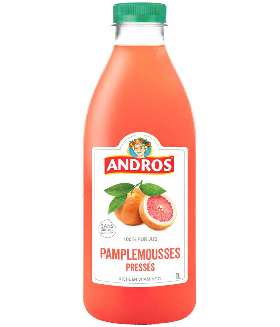 JUS DE PAMPLEMOUSSES ROSES PRESSES 1L