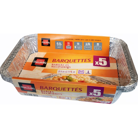 BARQUETTES ALUMINUM DOMEDIA X5 1L