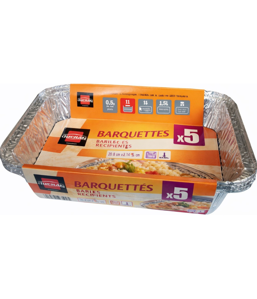 BARQUETTES ALUMINUM DOMEDIA X5 1L