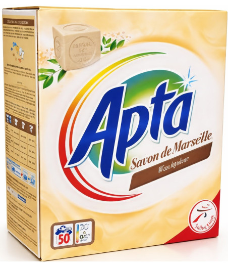 LESSIVE EN POUDRE SAVON DE MARSEILLE APTA 2.75KG