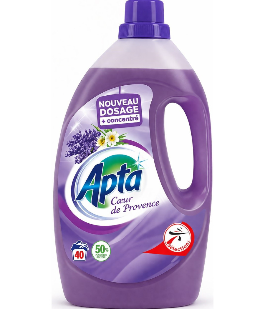 LESSIVE LAVANDE COEUR DE PROVENCE APTA 2.2L