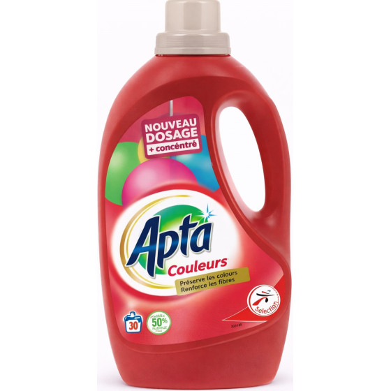 LESSIVE LIQUIDE FIXATEUR DE COULEUR APTA 1.5L