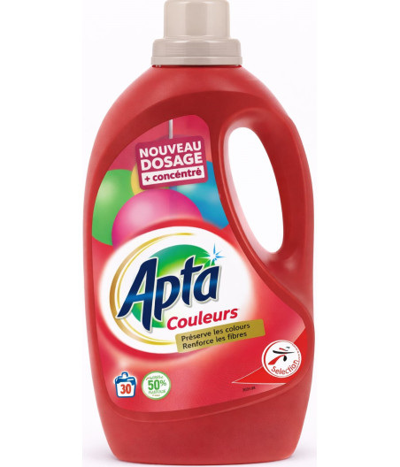 LESSIVE LIQUIDE FIXATEUR DE COULEUR APTA 1.5L