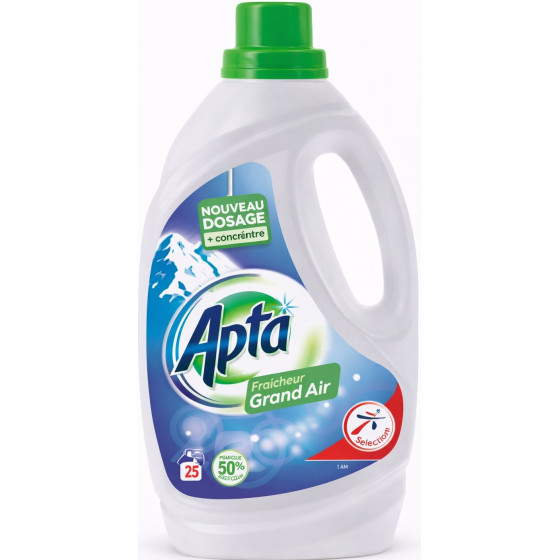 LESSIVE LIQUIDE FRAICHEUR GRAND AIR APTA 1.25L