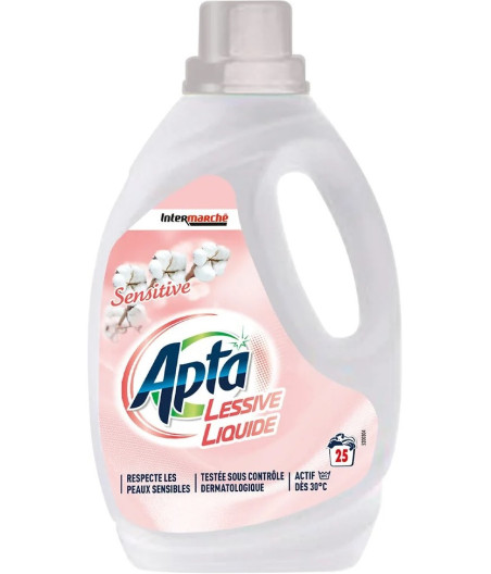 LESSIVE LIQUIDE SENSITIVE APTA 1.25L