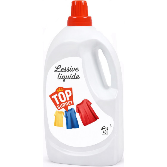 LESSIVE LIQUIDE TOP BUDGET 2.2L