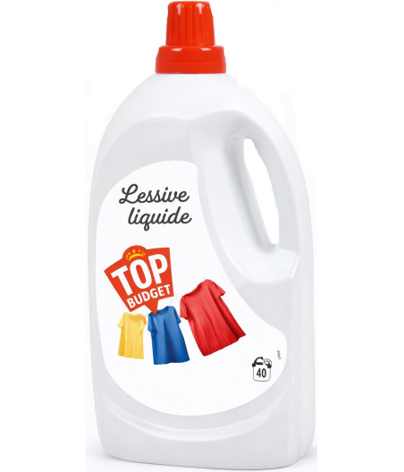 LESSIVE LIQUIDE TOP BUDGET 2.2L