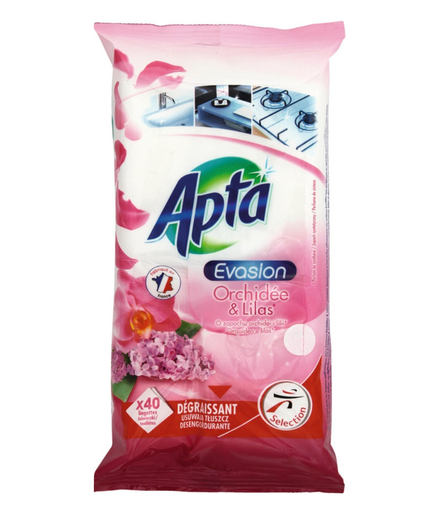 LINGETTES MU FLOWER APTA X40