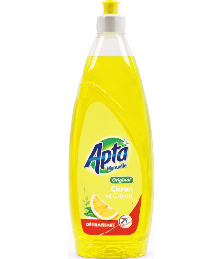LIQUIDE VAISSELLE CITRON VINAIGRE APTA 750ML
