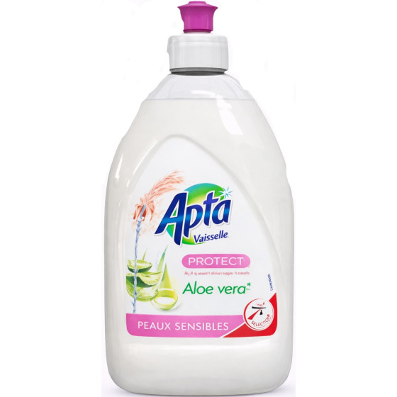 LIQUIDE VAISSELLE PROTECT ALOE VERRA APTA 50CL
