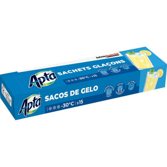 SACHETS GLACONS APTA X15
