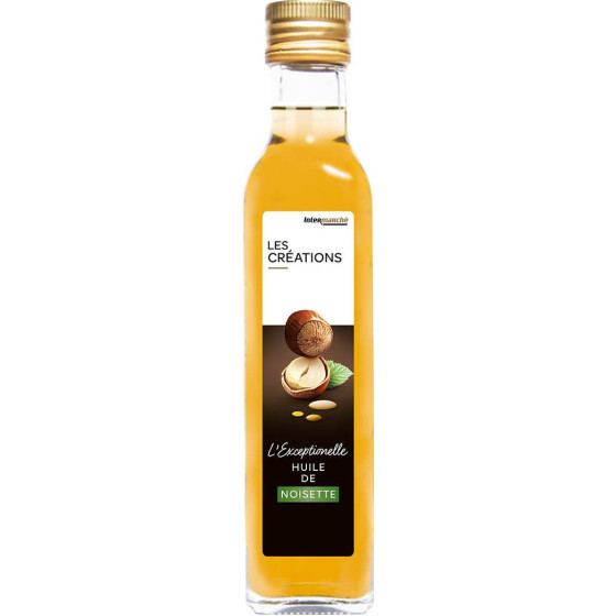 L'EXEPTIONNELLE HUILE DE NOISETTE LES CREATIONS 25CL