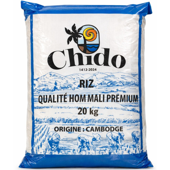 RIZ CHIDO ORIGINE CAMBODGE 20 KG
