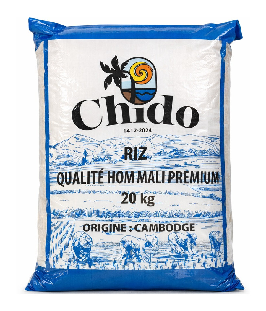 RIZ CHIDO ORIGINE CAMBODGE 20 KG