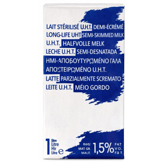 LAIT DEMI ECREME 1L