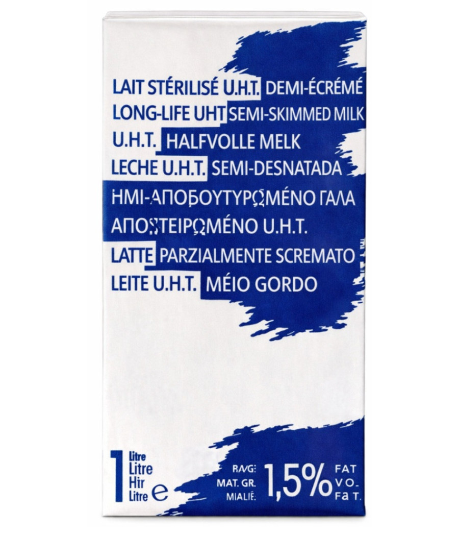 LAIT DEMI ECREME 1L