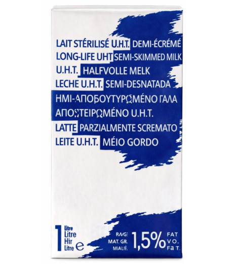 LAIT DEMI ECREME 1L