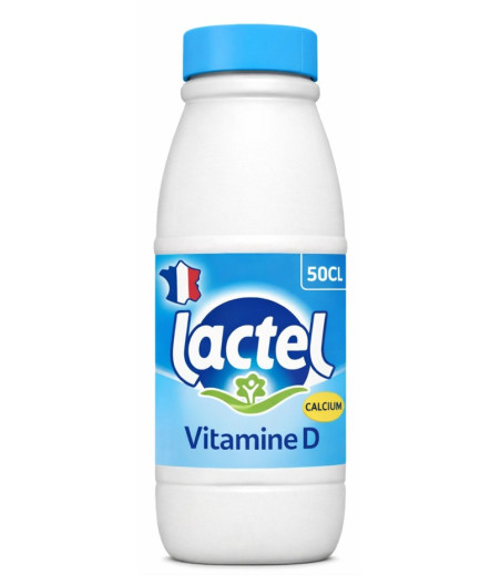 LAIT VITAMINE D LACTEL 50CL