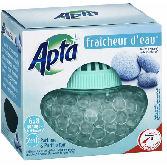 DESODORISANT PERLES FRAICHEUR EAU APTA 110G