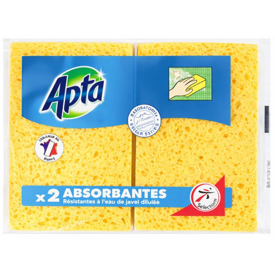 EPONGES MOYEN VEGETALES APTA X2