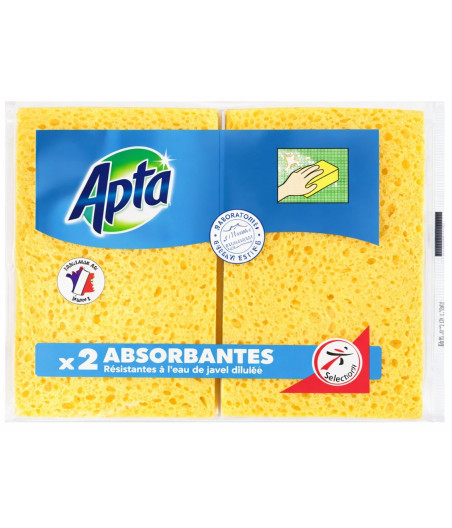 EPONGES MOYEN VEGETALES APTA X2