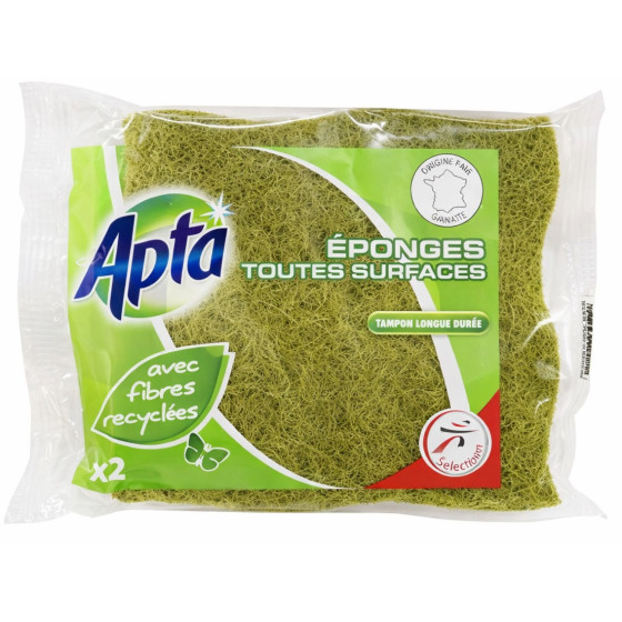 EPONGES FIBRE RECYCLEE APTA X2