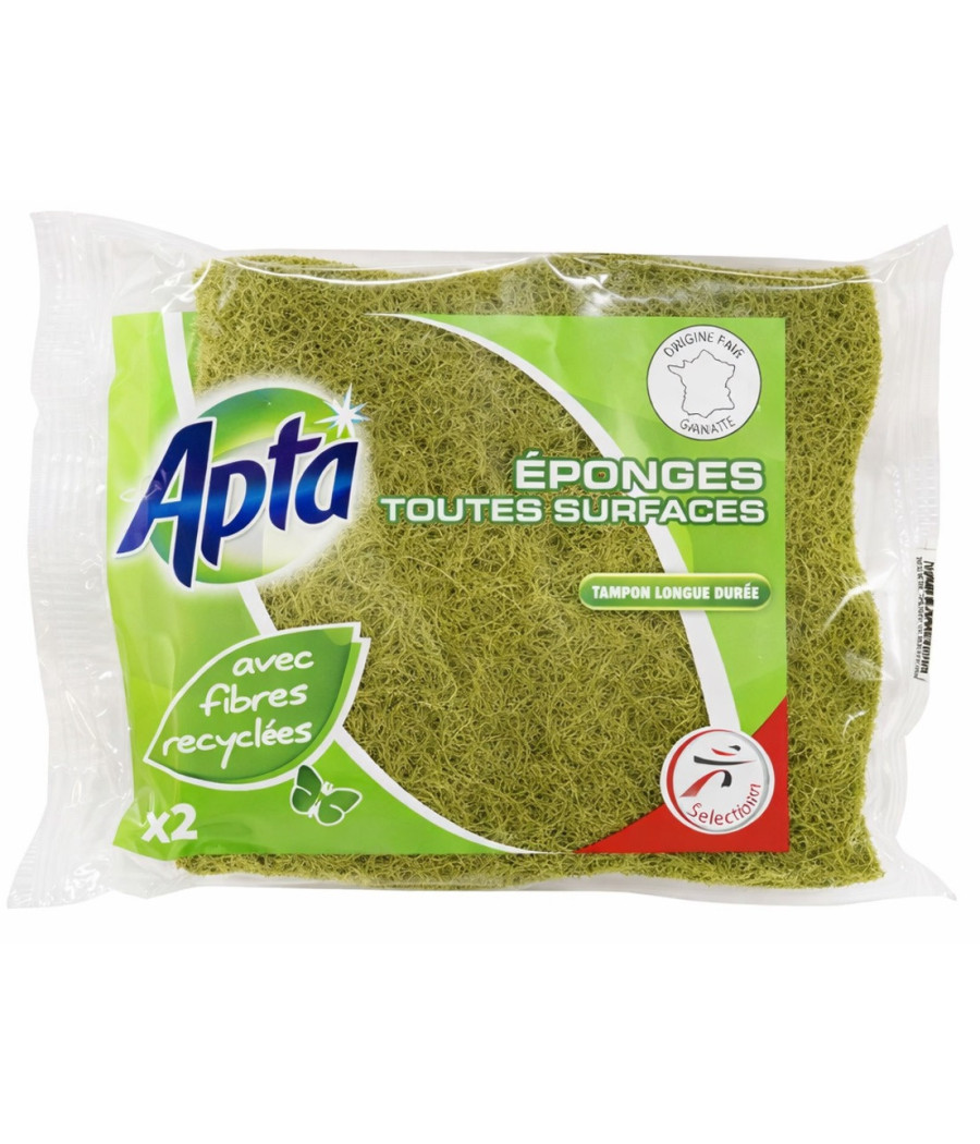 EPONGES FIBRE RECYCLEE APTA X2