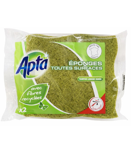 EPONGES FIBRE RECYCLEE APTA X2