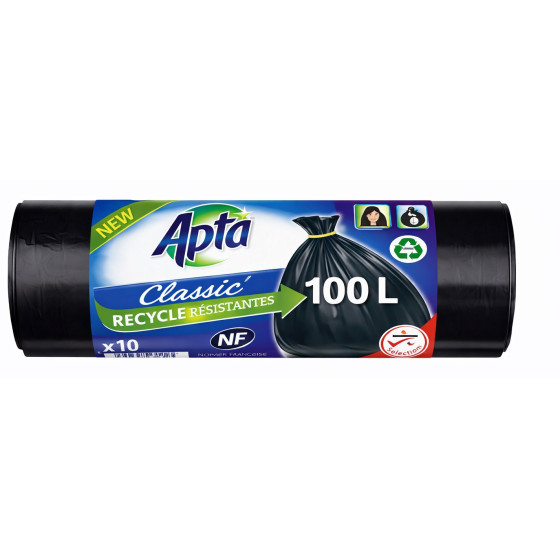 SAC POUBELLE CLASSIC APTA 10X100L