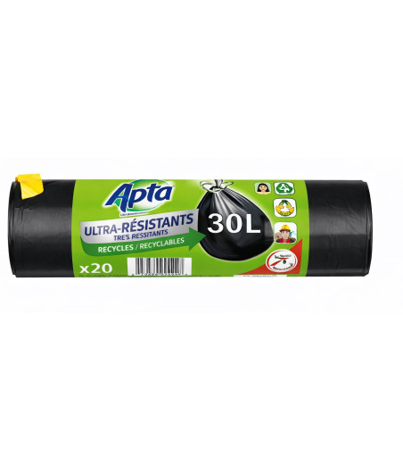 SAC POUBELLE ULTRA RESISTANT APTA 20X30L