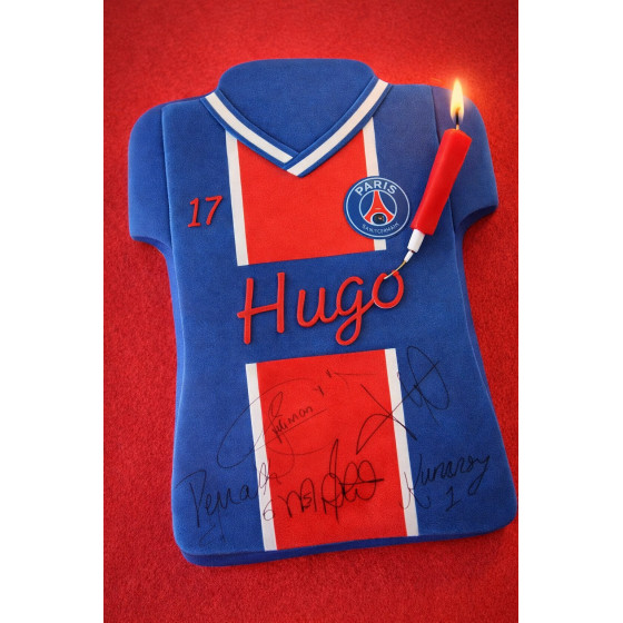 GATEAU DE FETE PSG SAVEUR CHOCOLAT 1KG