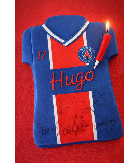 GATEAU DE FETE PSG SAVEUR CHOCOLAT 1KG