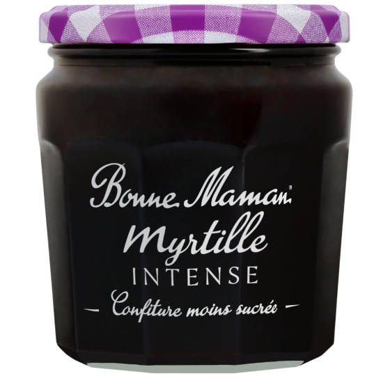 CONFITURE MYRTILLE INTENSE BONNE MAMAN 335G